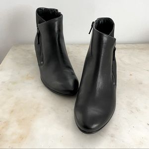 Ecco Low Wedged Ankle Booties